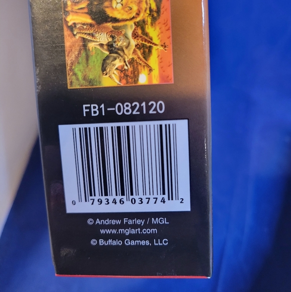 Lot Of 2 Jigsaw Puzzles 500 PC Rainforest (Mudpuppy) & African Animals (Buffalo) - Picture 7 of 11